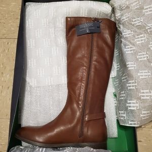 Tommy Hilfiger Leather high boots